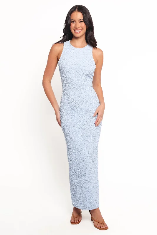 Kristine Maxi Dress - Soft Blue